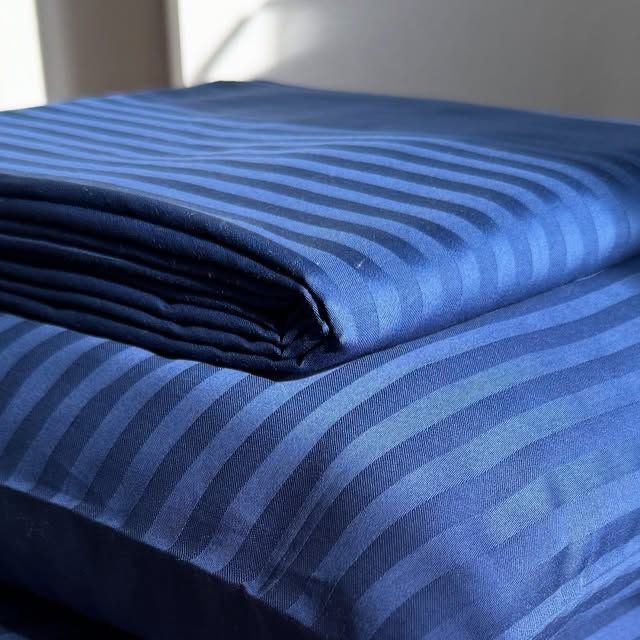 نیم ست روتختی هتلی رنگ سرمه ای