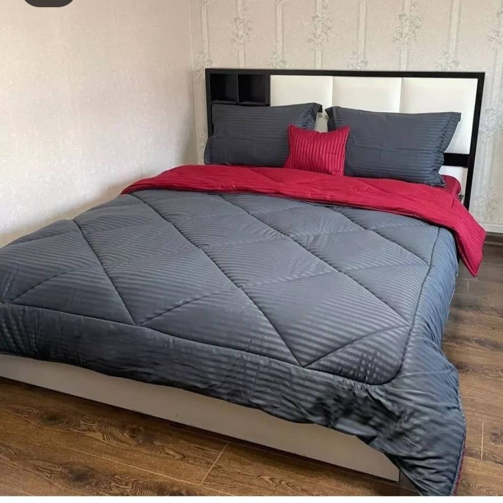 سرویس روتختی ساده طوسی سرخ آبی(نخ پنبه)